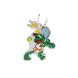 Groundspeak travel tag - Signal the Frog - tennisser