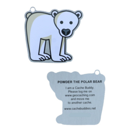 Oakcoins Travel Tag - Powder the Polar Bear