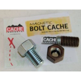 Cache Advance micro bout cache (magnetisch) - zilver