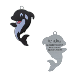 Oakcoins Travel Tag - Olly the Orca