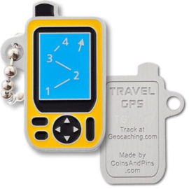 Coins and Pins Travel GPS tag