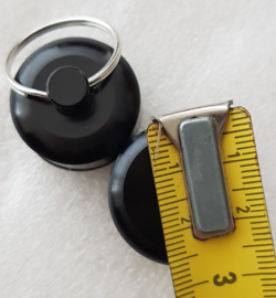 Micro Cache container - capsule (zwart)