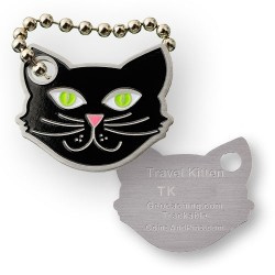 Coins and Pins Travel Kat tag