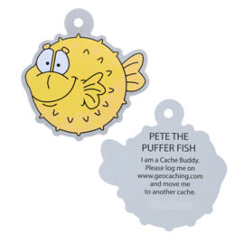 Oakcoins Travel Tag - Pete the Puffer Fish