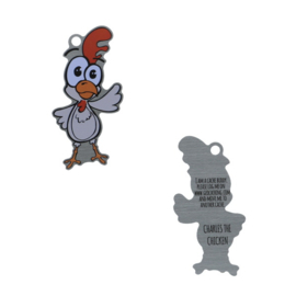 Oakcoins Travel Tag - Charles the Chicken