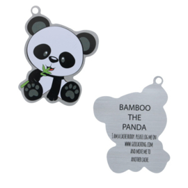 Oakcoins Travel Tag - Bamboo the Panda