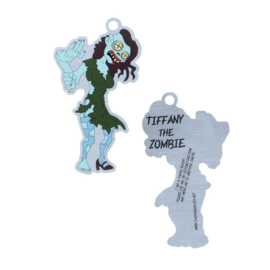 Tiffany-the-zombie travel tag
