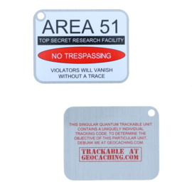 Oakcoins Travel Tag - Area 51