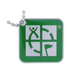Groundspeak Logo tag – groen