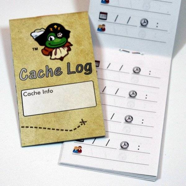 Cache Zone Logboek small - Signal the Frog