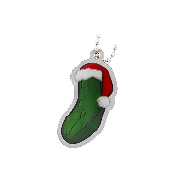 Groundspeak travel tag - Christmas Pickle