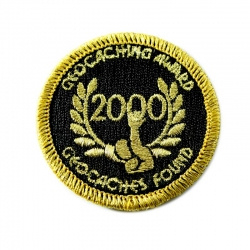 Geo Award patch -2000 - goud