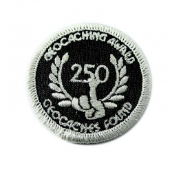 Geo Award patch -250 - zilver