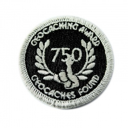 Geo Award patch -750 - zilver