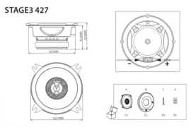 JBL Stage3 427 (OUTLET)*