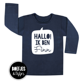 HALLO IK BEN... NAAMSHIRT