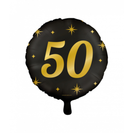 Folieballon ''50 jaar'' (46 cm)