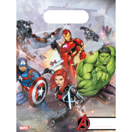 Uitdeelzakjes Mighty Avengers (6 st.)