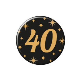 Button ''40 jaar''