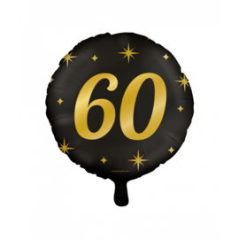 Folieballon ''60 jaar'' (46 cm)