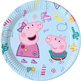 Borden ''Peppa Pig'' (23 cm, 8 stuks)