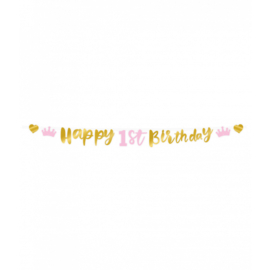 Letterslinger ''Happy 1st Birthday''