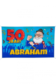 Gevelvlag ''Abraham cartoon'' (90x150 cm)