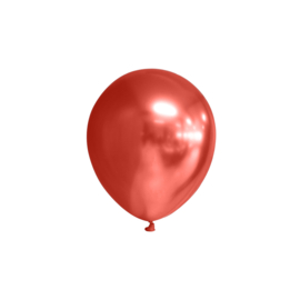 Ballonnen Chroom ''Rood'' (25 st.)