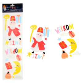 Sinterklaas raamstickers