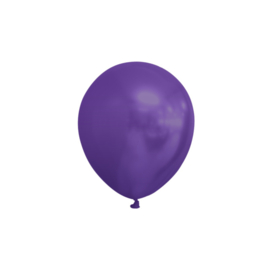 Ballonnen ''Metallic Violet (Ø12,5cm, 25 stuks)