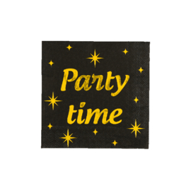 Servetten ''Party Time'' (16 stuks)