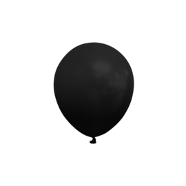 Ballonnen ''Zwart'' (Ø12,5cm, 25 stuks)