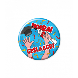 Button ''Geslaagd'' (Klein)