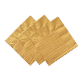 Servetten Goud (20 stuks)