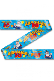 Party afzetlint ''Abraham 50 jaar'' (12 meter)