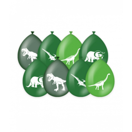 Ballonnen Dino (8 st.)