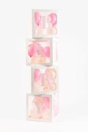 Ballonboxen (Letters: love, baby)