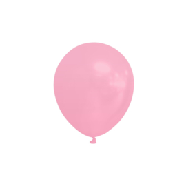 Ballonnen ''Baby roze'' (Ø12,5cm, 25 stuks)