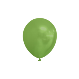 Ballonnen ''Metallic Groen (Ø12,5cm, 25 stuks)