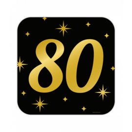 Huldeschild ''80 jaar''