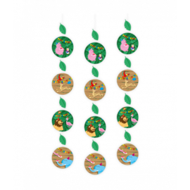 Hangdecoratie Jungle (3 st.)
