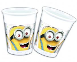 Bekers ''Minions'' (8 stuks)