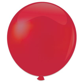 Topballon ''Rood'' (Ø91cm, Per stuk)