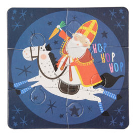 Sinterklaas ''4 in 1 puzzel''