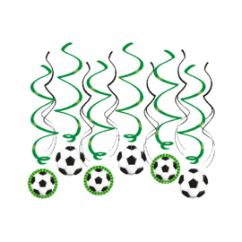 Hangdecoratie Voetbal (12 st.)