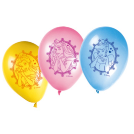 Ballonnen ''Prinsessen'' (30cm, 8 stuks)