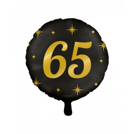 Folieballon ''65 jaar'' (46 cm)