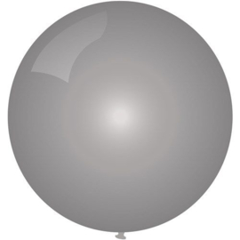 Ballonnen Metallic Zilver (Ø91cm, 1st)