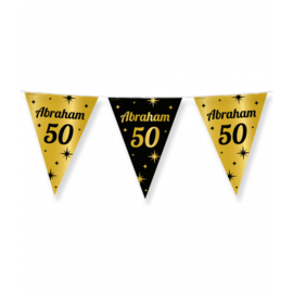 Vlaggenlijn ''Abraham 50 jaar'' (10 meter)