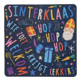 Sinterklaas ''4 in 1 puzzel''